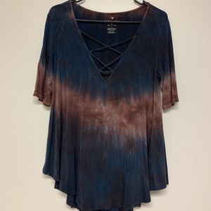 AE Soft-n-Sexy TIE-DYE TOP
